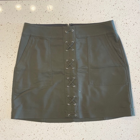 Express Dresses & Skirts - Olive Green Express Skirt